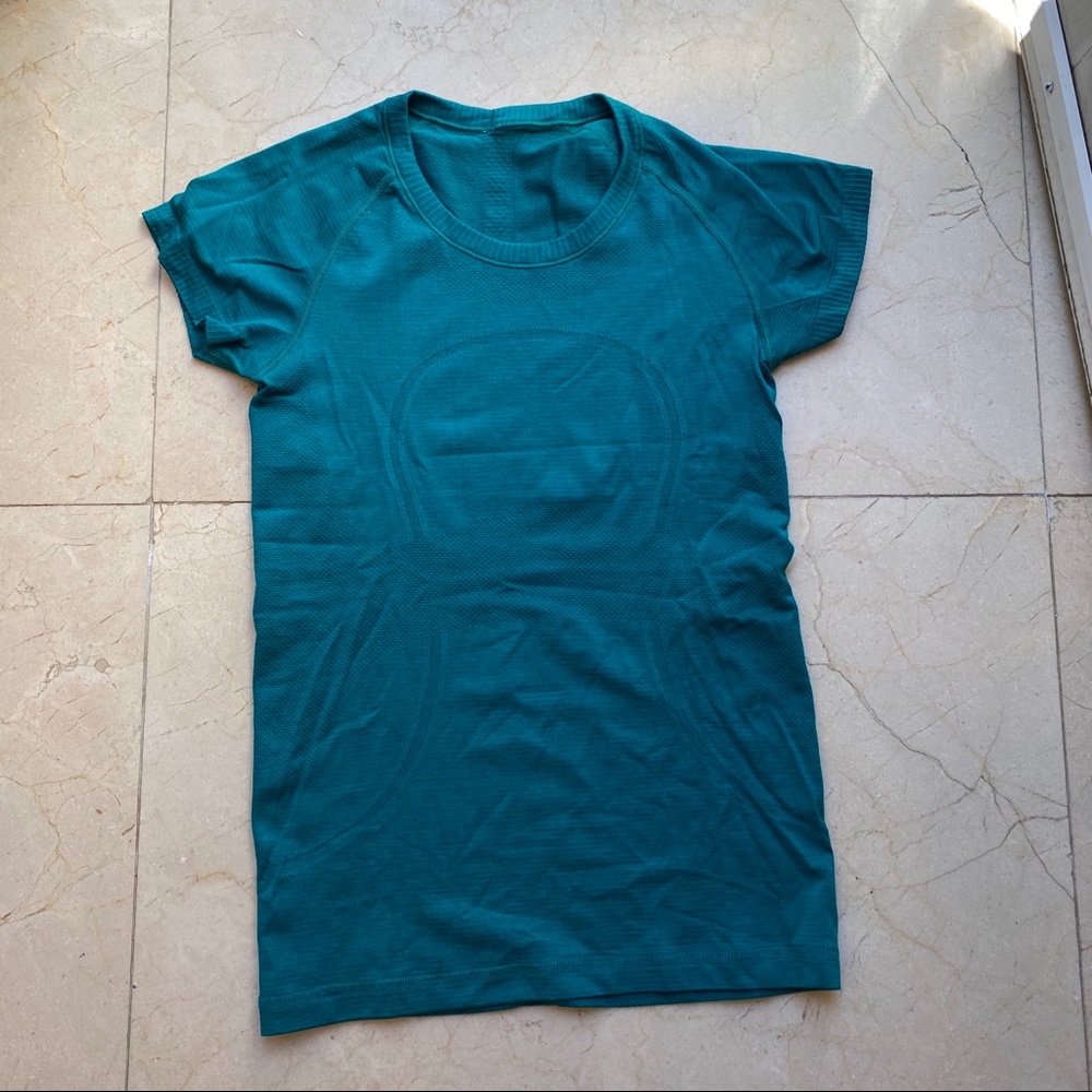 Lululemon Swiftly Tech Short Sleeve Jade Green